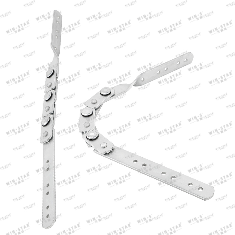 WINSTAR Factory Price Furniture Fittings Adjustable Connector Foldable Hinge for Sofa Back Rest