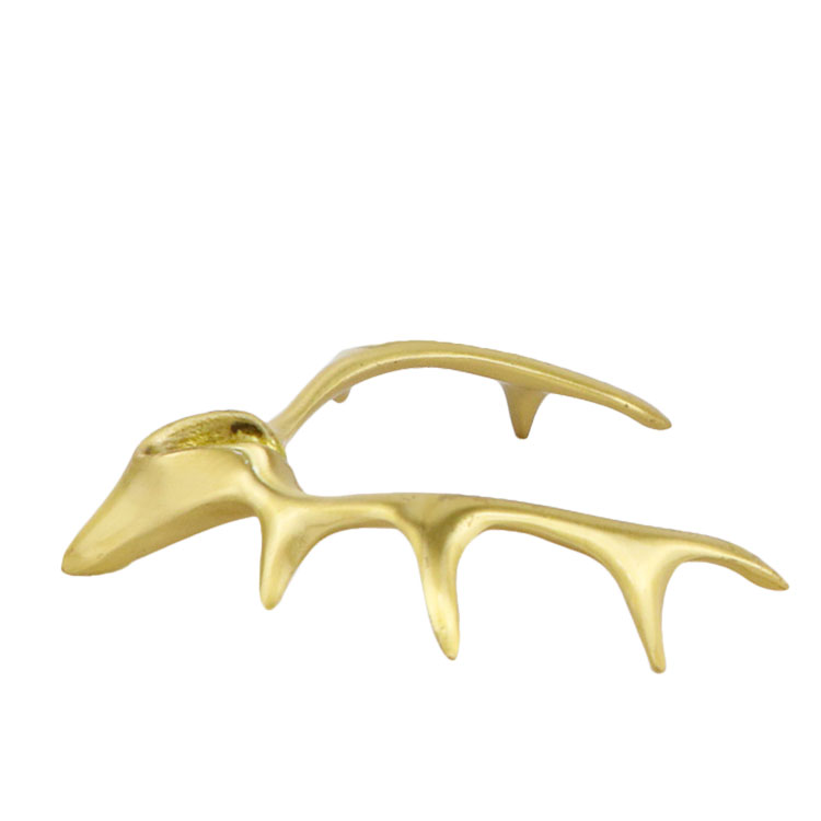 Elevate Your Furniture with Captivating Antler - Inspired Metal Decorative Buttons