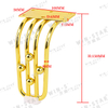 Metal Furniture Legs Luxury Living Room Support Feet For Table Sofa Gold Legs 