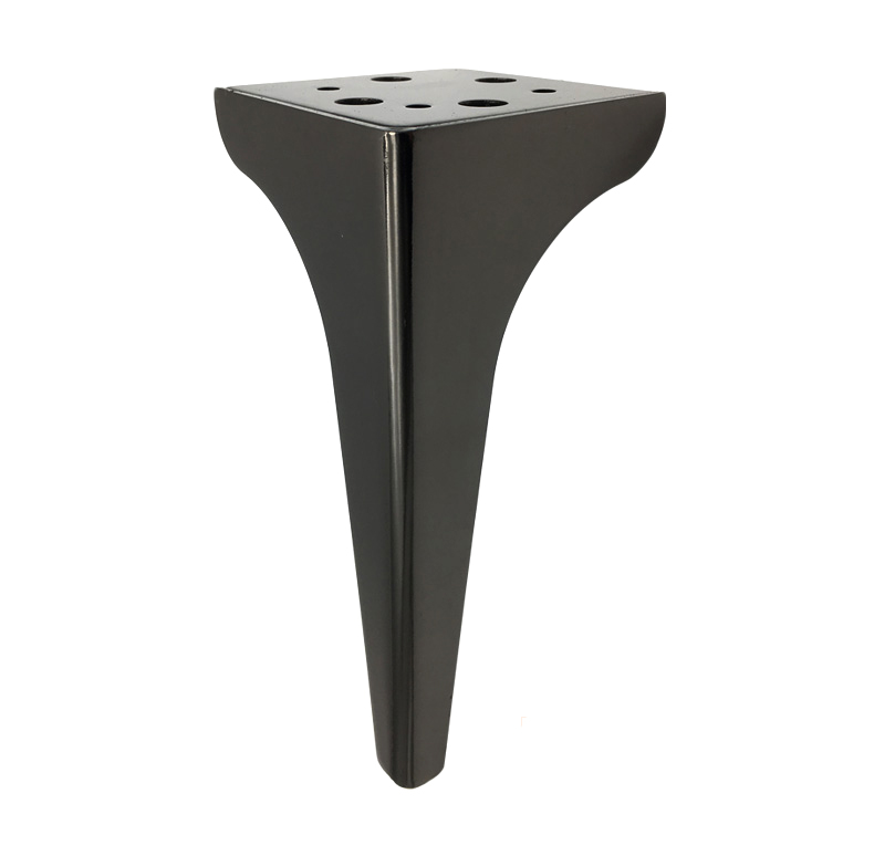 Gold Luxury Design Furniture Triangle Iron Corner Table Legs Metal Sofa Leg