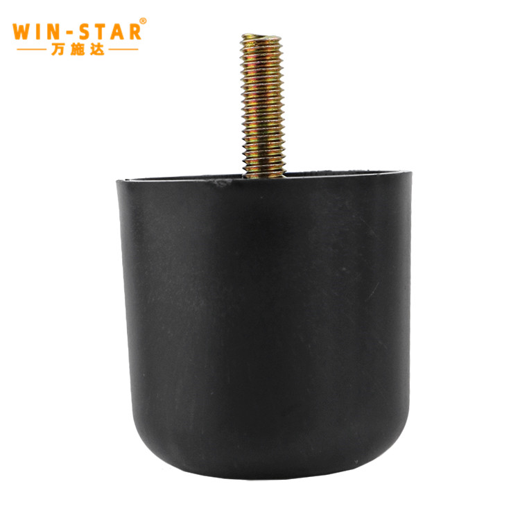Universal Plastic Furniture Feet: Perfect Fit for Sofas, Chairs & More