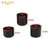 Top Selling Plastic Furniture Accessory Black Sofa Legs 50mm Height Plastic Feet for Outdoor Furniture