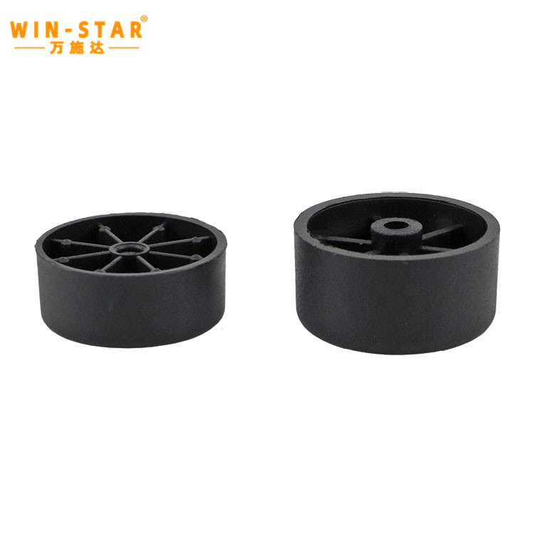 20mm Height Wholesale New Design Black Furniture Feet Plastic Sofa Legs With Custom Logo