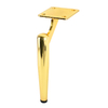 New Arrival Straight Shaped Sofa Legs Gold Color Furniture Cabinet Iron Legs