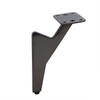 170mm Furniture Iron Sofa Legs Cabinet Design Metal Legs For Chair 