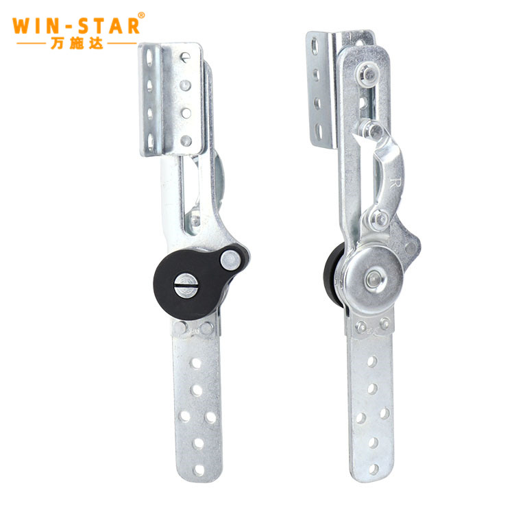 WINSTAR Customized Manufacturer Click Clack Sofa Headrest Hinge Mechanism Adjustable Ratchet Hinge For Sofa
