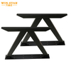 Metal Triangle Frame Bar Table Feet Support Corner Computer Desk Table Legs