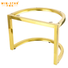 Home Use Furniture Sofa Chair Frames Gold Sofa Stainless Steel Frames 