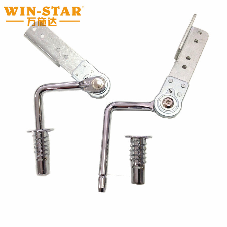 WINSTAR Furniture Hardware Fittings Bed Hinge 90 Degrees Adjustable Fitting Hinge