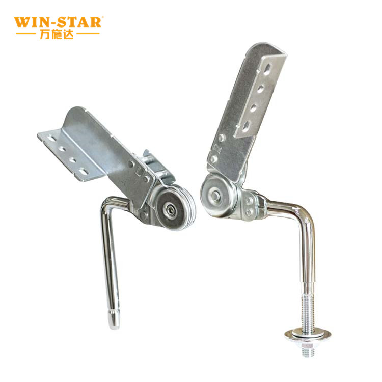 WINSTAR 90-180 adjustable hardware sofa knock down headrest hinge for furniture mechanism