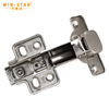 3D Button Spring Hidden Kitchen Cabinet metal 35mm cup Hinge