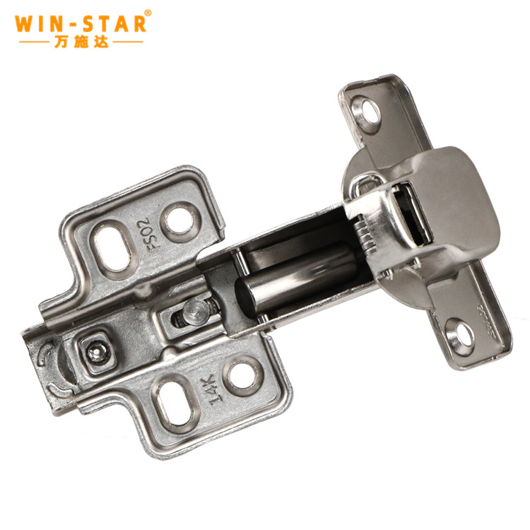 3D Button Spring Hidden Kitchen Cabinet metal 35mm cup Hinge