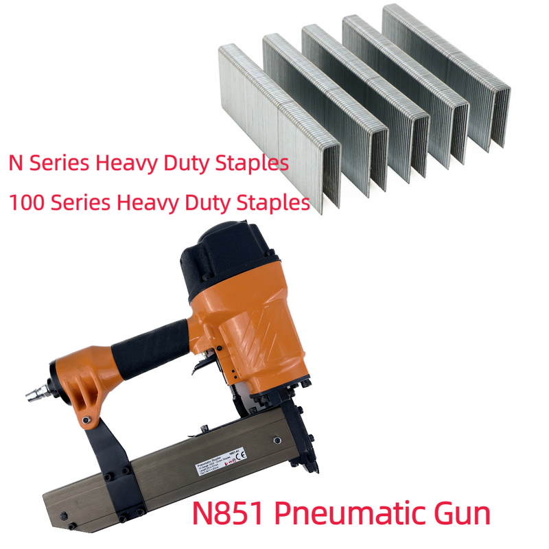N850 stapler Series Heavy Duty Staples Gun 1450 Staples Pneumatic Gun