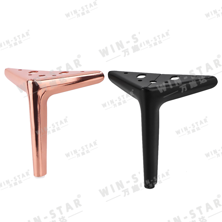 Modern Replacements Furniture Feet Heavy Duty Tapered Table Metal Sofa Legs