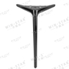 Simple Style Furniture Foot Metal Black 450mm Sofa Chair Legs for Table