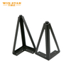 Fashion Style Furniture Hardware Triangle Pipe Metal Golden Black Sofa Legs