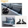 ZD-I001-A Mini Style Cabinet Metal Hinges Factory Direct Sofa Accessory 