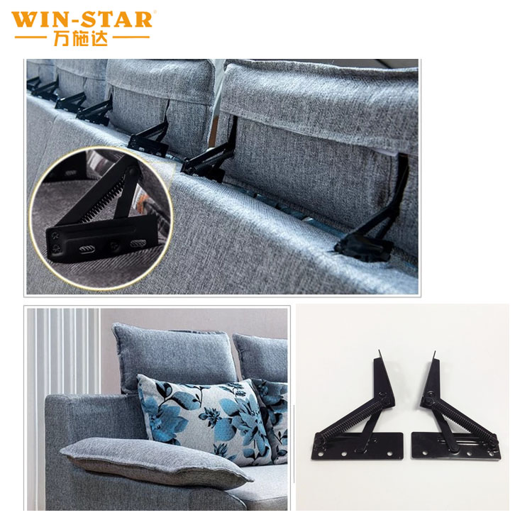 ZD-I001-A Mini Style Cabinet Metal Hinges Factory Direct Sofa Accessory 
