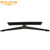Heavy duty furniture fittings iron cast black sofa legs for bed base