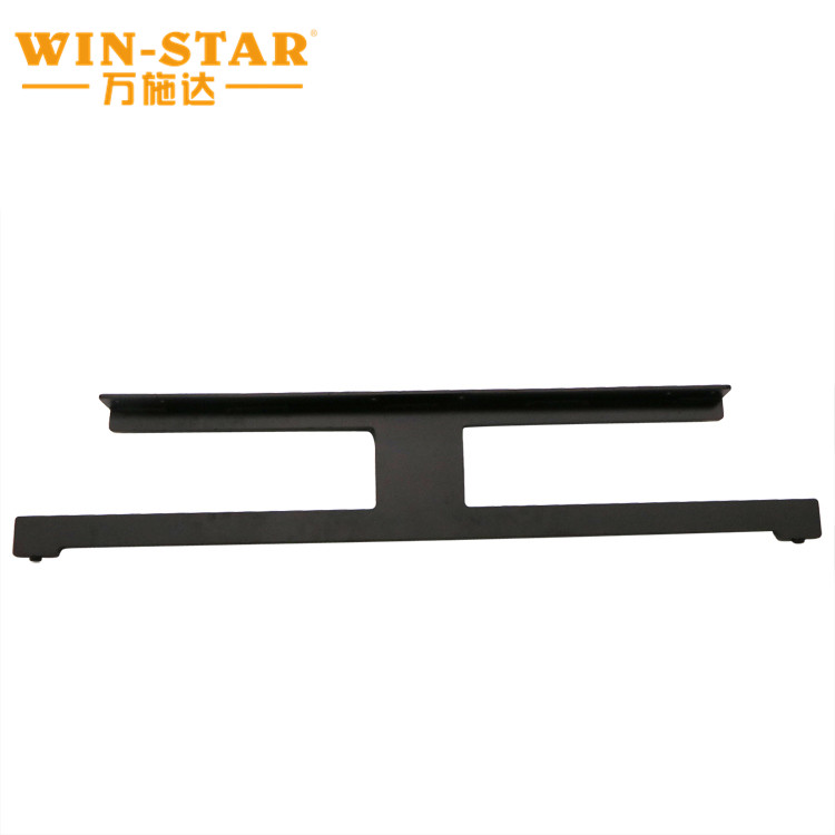 Popular Furniture Accessory Black 170mm Height Metal Sofa Bed Legs for Frame