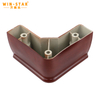  Brown Furniture Bed Legs Table and Chair Legs Silent Non-slip Plastic Sofa Leg