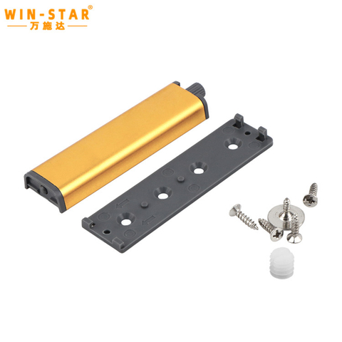 95MM Buffer System Magnetic Furniture Cabinet Door Catch Push To Open Soft Close