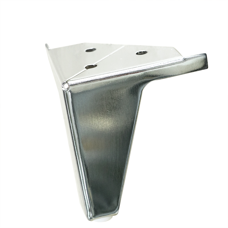 ZD-N149 high quality 4inch furniture feet modern metal sofa legs for bed