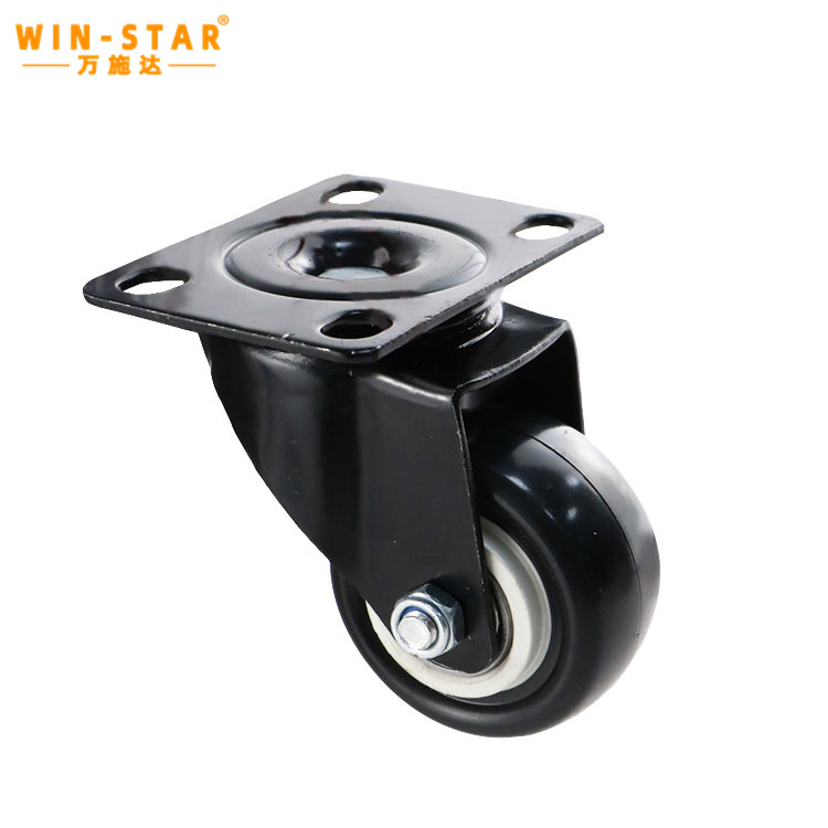 2 inch caster plastic pvc material wear-resistant wheels