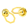 Furniture Hardware Upgrade: Glossy Metal Buttons for Luxury Interior Projects