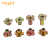  Carbon Steel Four Claws DIN1624 Furniture Four Prongs T Nuts