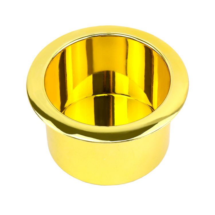 Modern Design Furniture Table Base Gold Cup Holder Plastic Sofa Cabinet Cup Holders