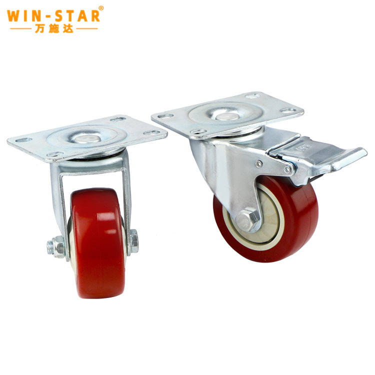Smooth and Non-marking Caster Wheels Swivel Heavy Duty Wheels