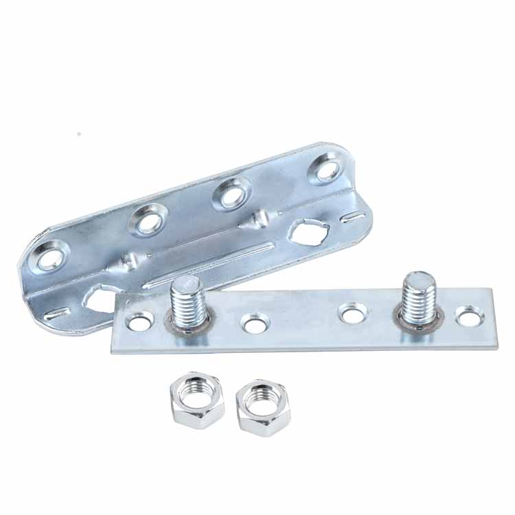 Winstar Furniture Hardware Sofa Accessories Bed Connector Iron Fold Bed Hinge Sofa Bracket Screw Bed Hinges