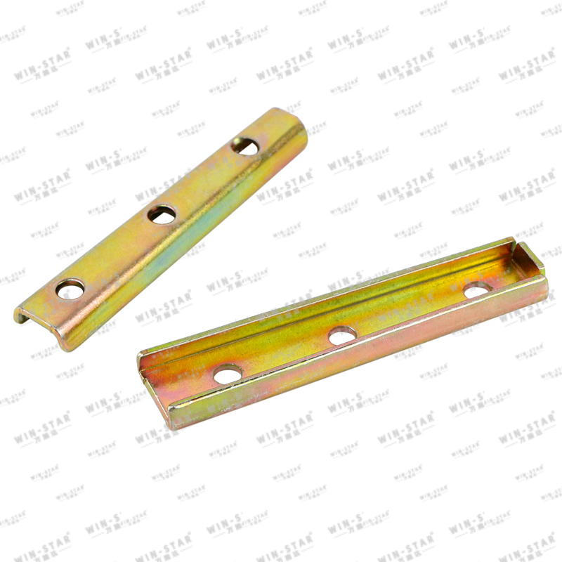 Pengilang Aksesori Perabot Winstar 75mm Mekanisme Sofa Hinge Long Sofa Buckle Bed Sliding Bed Combination Connector 