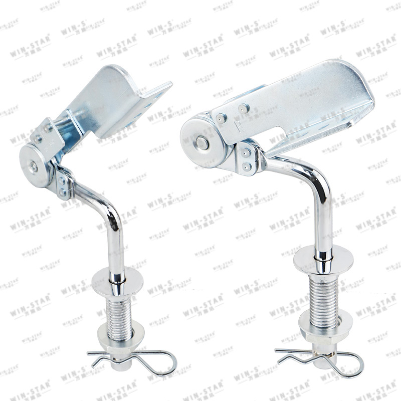 WINSTR Factory Direct 6 Gears 90-180 Adjustable Furniture Hardware Sofa Knock Down Headrest Hinges