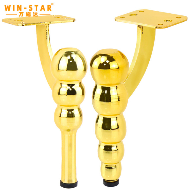 Fast Delivery: Iron Sofa Legs in Multiple Finishes & Sizes