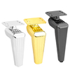  Decorative Metal Chrome Furniture Support Legs Light Luxury Furniture Legs