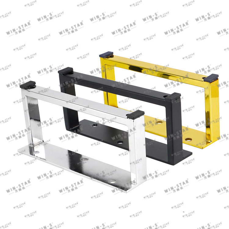 Table Leg Gold Seat Furniture Legs Feet Metal Golden Matte Black Tapered Table Legs