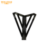 Coffee Table Triangle Chrome Legs Replacement Sofa Leg Furniture Support Leg for Cabinet