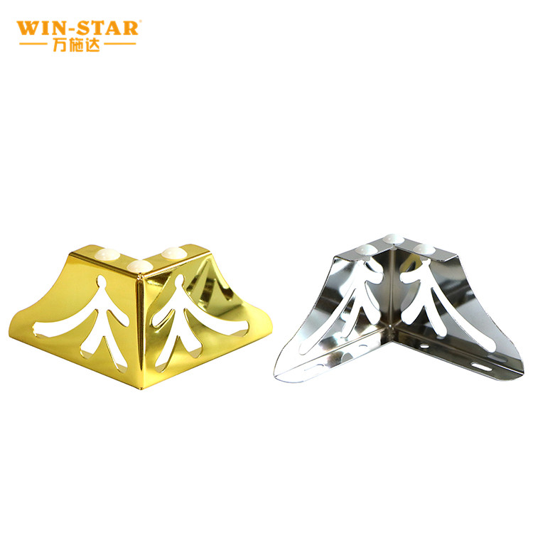 Furniture Legs Decoration Hardware Furniture Feet Chrome Metal Sofa Leg
