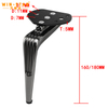 OEM Industrial Hardware Metal Gold Furniture Feet Cone Chair Sofa Table Legs for Chair