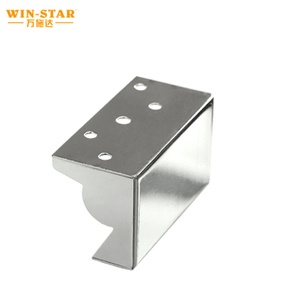 Decorative Sofa Accessories Durable Triangle Metal Sofa Furniture Legs