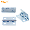 High Quality Folding Furniture Door Connector White Zinc Cabinet Hardware Hinges