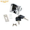 Zinc Alloy Furniture Cabinet Drawer Lock 407 409 Glass Showcase Cabinet Door Lock