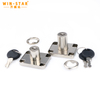 Nickel Plated Iron Material 139-22 Drawer Locks with Two Plastic Keys
