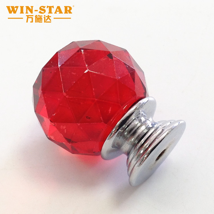 Wholesale Prices Crystal Handles Glass Handle Diamond Knobs 