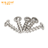Din Metric round head roofing carbon steel flat head self tapping screws
