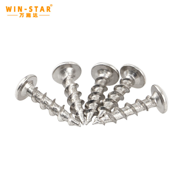 Din Metric round head roofing carbon steel flat head self tapping screws