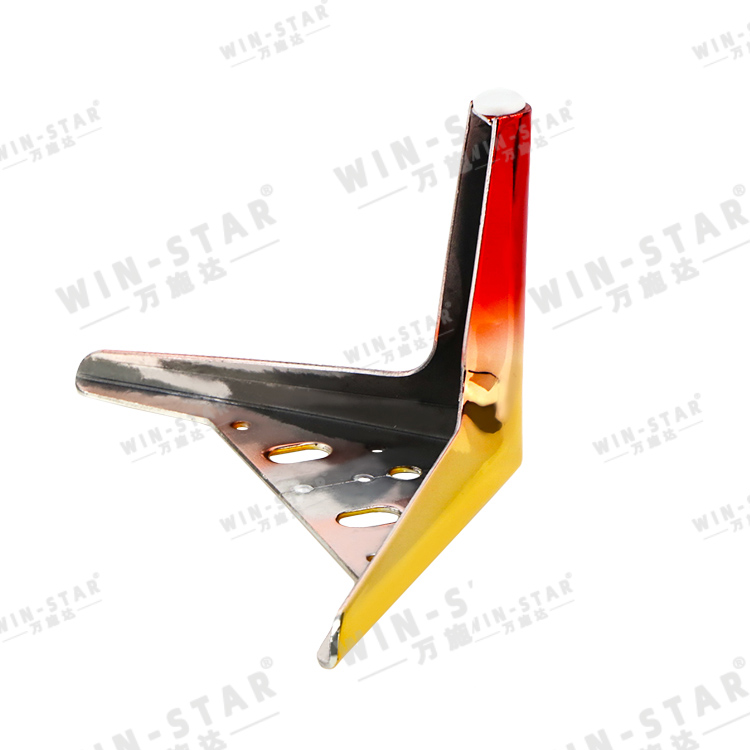 High Quality Stronger Furniture Feet Metal Triangle Sofa Legs for Table
