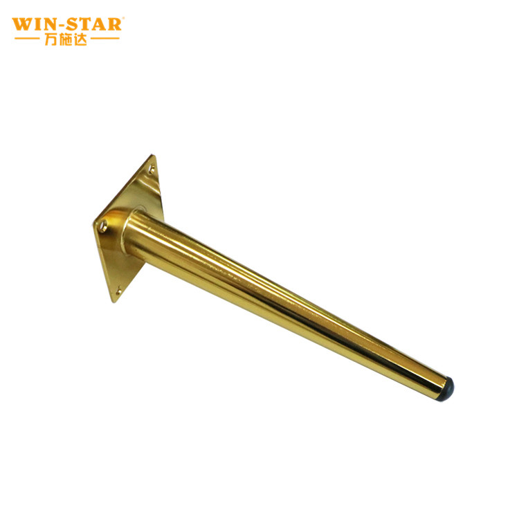 Popular Home Hardware Oblique Metal Furniture Feet Modern Sofa Bed Legs for Chair